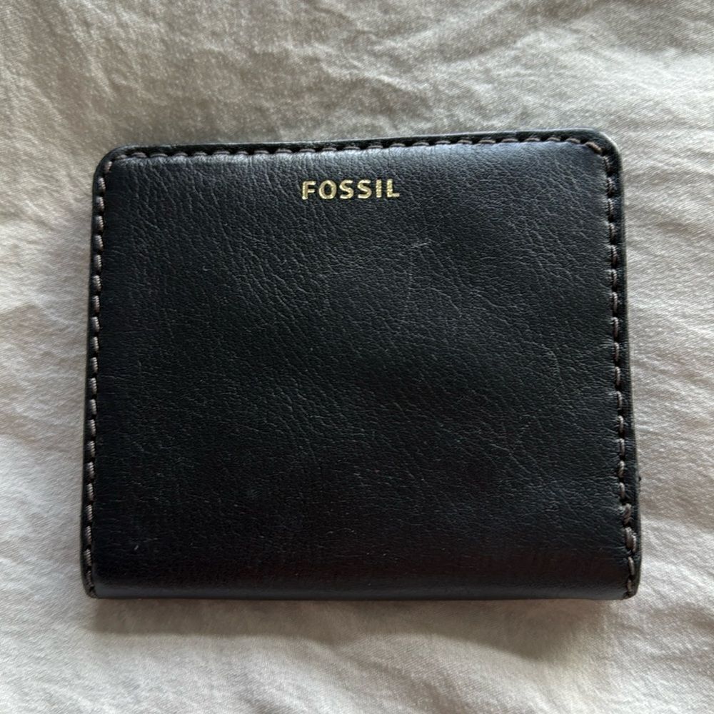 Fossil Black Womens Wallet